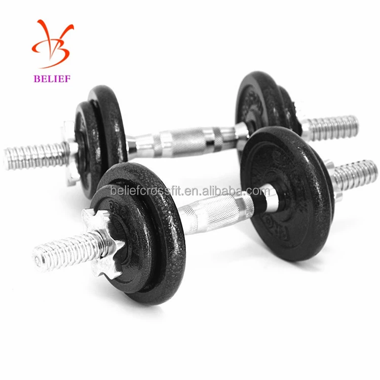 Профессиональный Регулируемый набор гантелей из чугуна