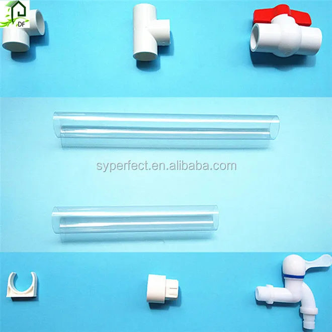 Inside 30mm Outside 32mm Clear PVC Packaging Incense Tube