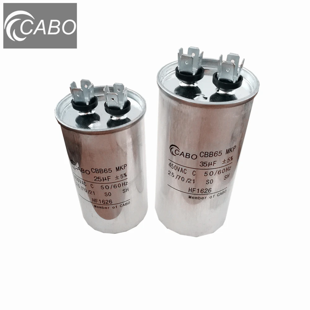 CBB65 serie sh capacitor 30uf 450vac cbb65 30mf 450v ac motor P2 wholesale