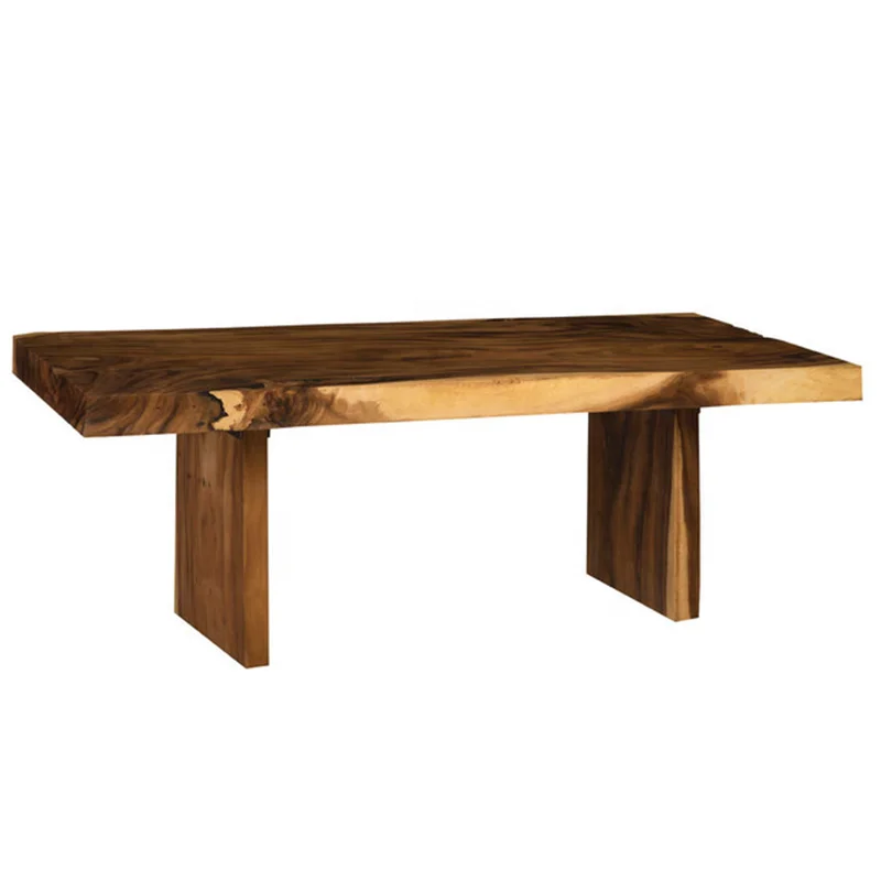 Acacia Wood Table Leg Custom-made According To Table Top Specifics 1 Pcs Is Available With Door To Door Service