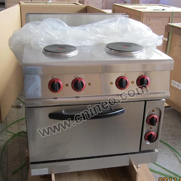 Stainless Steel Commercial Restaurant Electric Stove With Oven/stove oven/Electric Roaster Oven