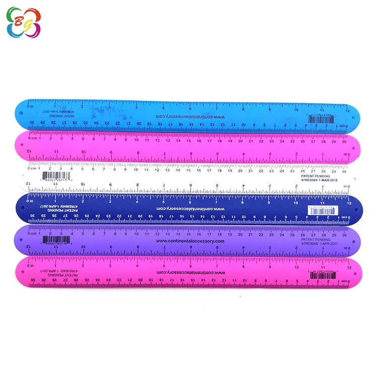 Wholesale China products silicone rubber slap flexible ruler for kids