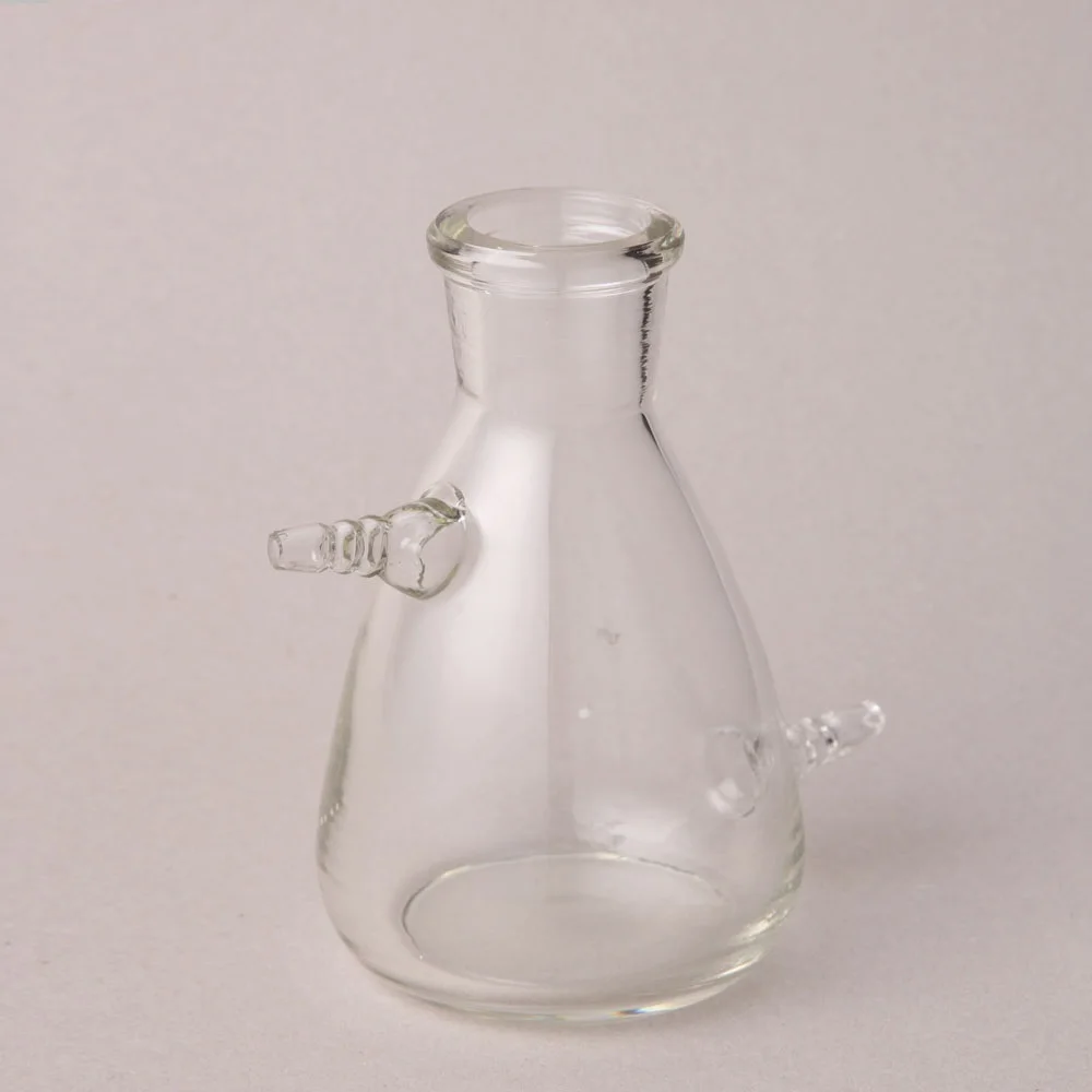 HUAOU Laboratory Glassware Clear Glass upper Tubulature Filtering Flask
