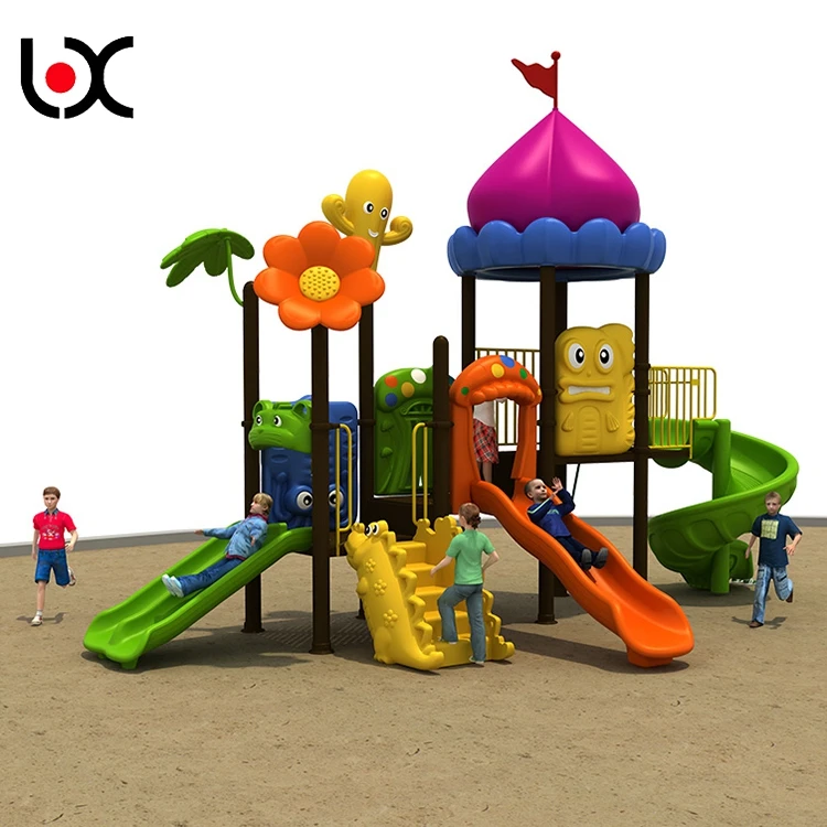 New Kids Outdoor Games Playground Equipment Children Play Amusement Plastic Slide