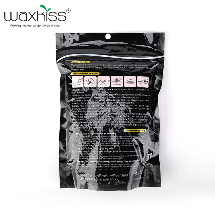 PROFESSIONAL HARD WAX BEADS 100g OEM Printed Bag Rosin