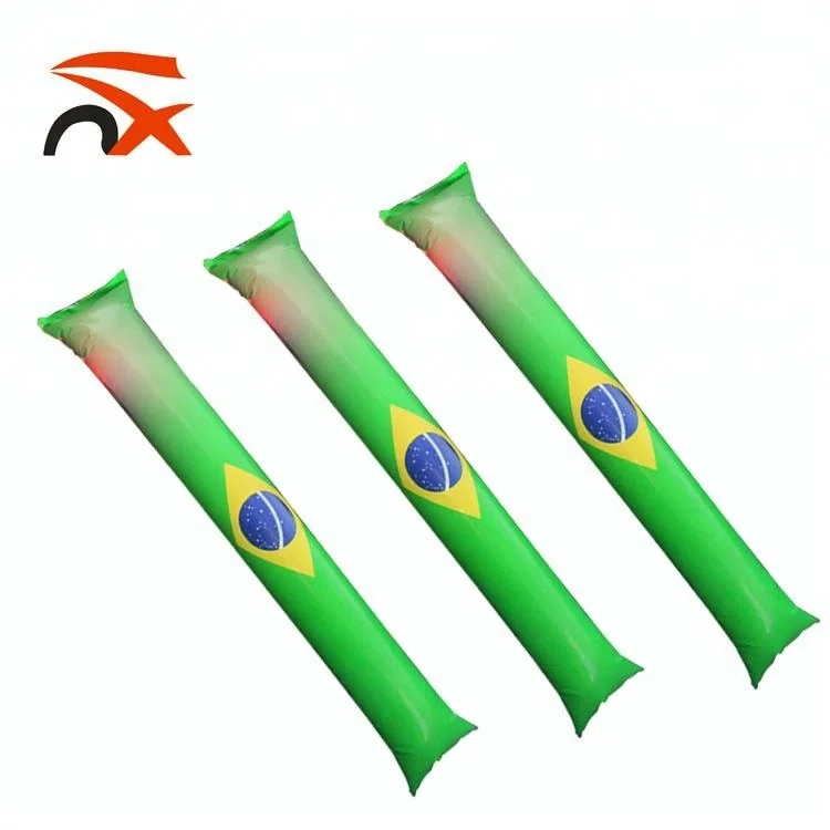 
Wholesale Football Party Cheering Inflatable Noisemaker Thunder Sticks 