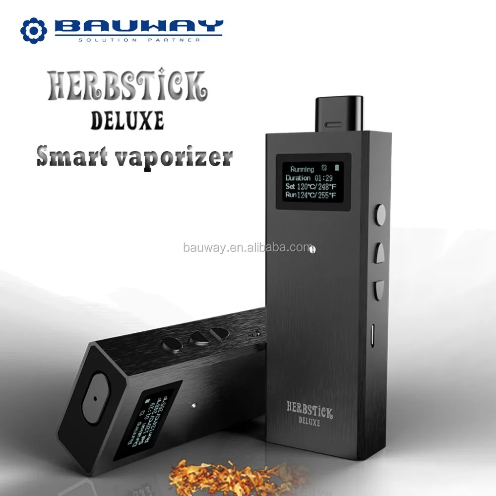 
New arrival 2200 mAh battery upgraded Herbstick deluxe dry herb vaporizer e pipe 