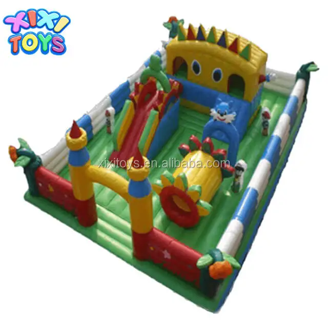 10 м гигантский надувной парк развлечений для детских игровых площадок центр крупного плана для детей прыжки надувные Funland
