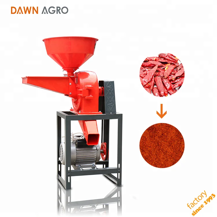 DAWN AGRO Small Wheat Corn Flour Mill Milling Pulverizer Machine with Price