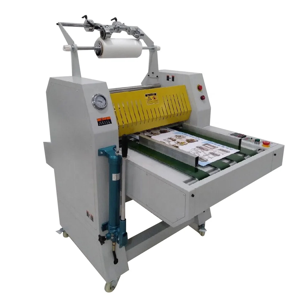 HTD-520 520 мм 20,4 дюймов A3 автоматическая гидравлическая машина ламинатор горячей прокатки машины для производства бумажных ламинатов