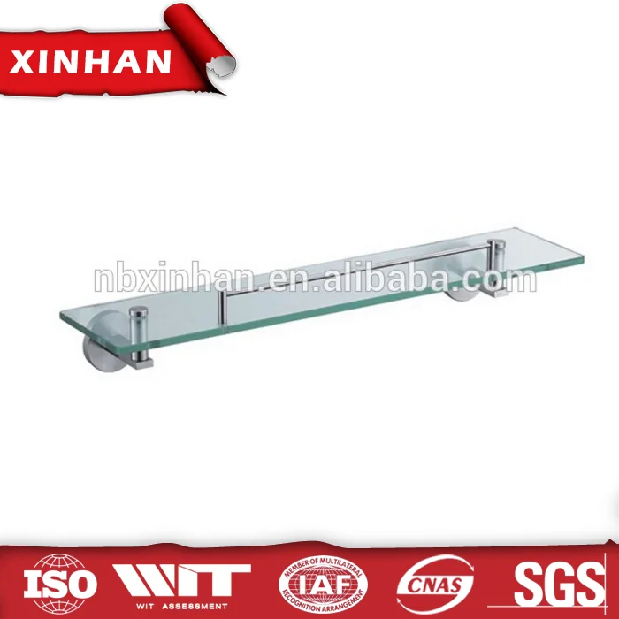 Стеллаж для стеклянной полки, полка для ванной из нержавеющей стали