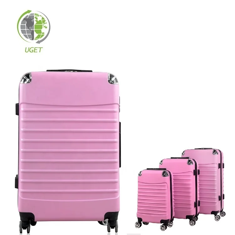 Free Sample Abs Land Navy Club Trolley Luggage Large Travel Suitcase