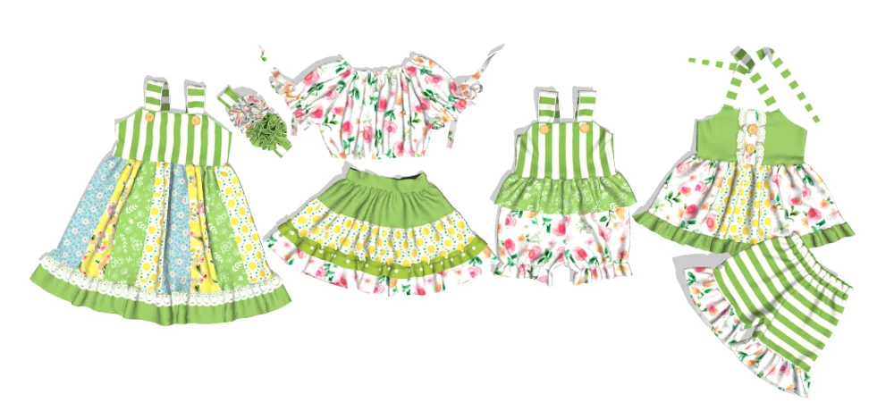 2019 yiwu wholesale smocked clothing girls fall boutique outfits baby girl summer romper