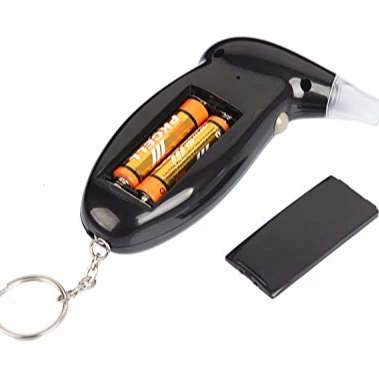 Цифровой анализатор дыхания, Алкотестер с ЖК дисплеем, с мундштуками