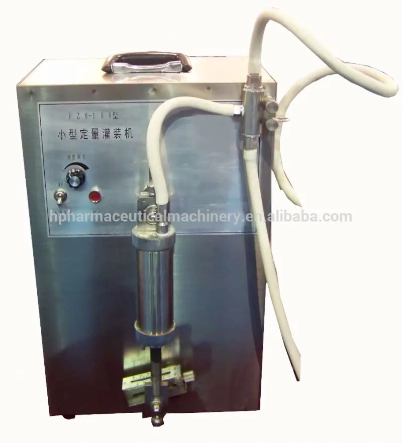 Semi-Automatic mini pump liquid filling machine YDF CE Approved