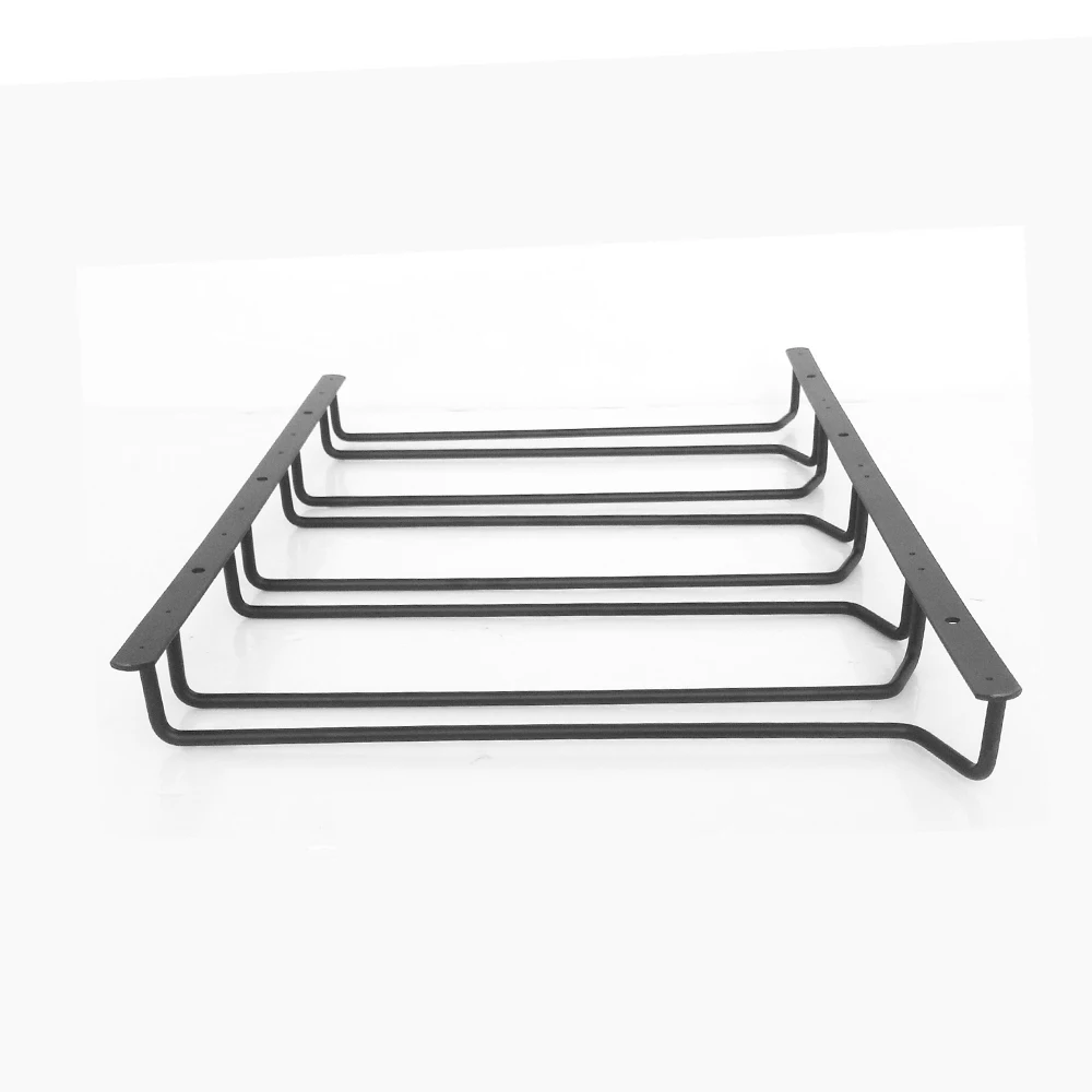 Wine Accessories Wall Hanging Under Cabinet Wire Metal Wine Glass Rack