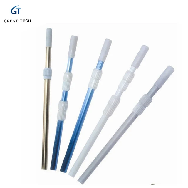 Pool accessories cleaning tools aluminum telescopic pole for swimming pool