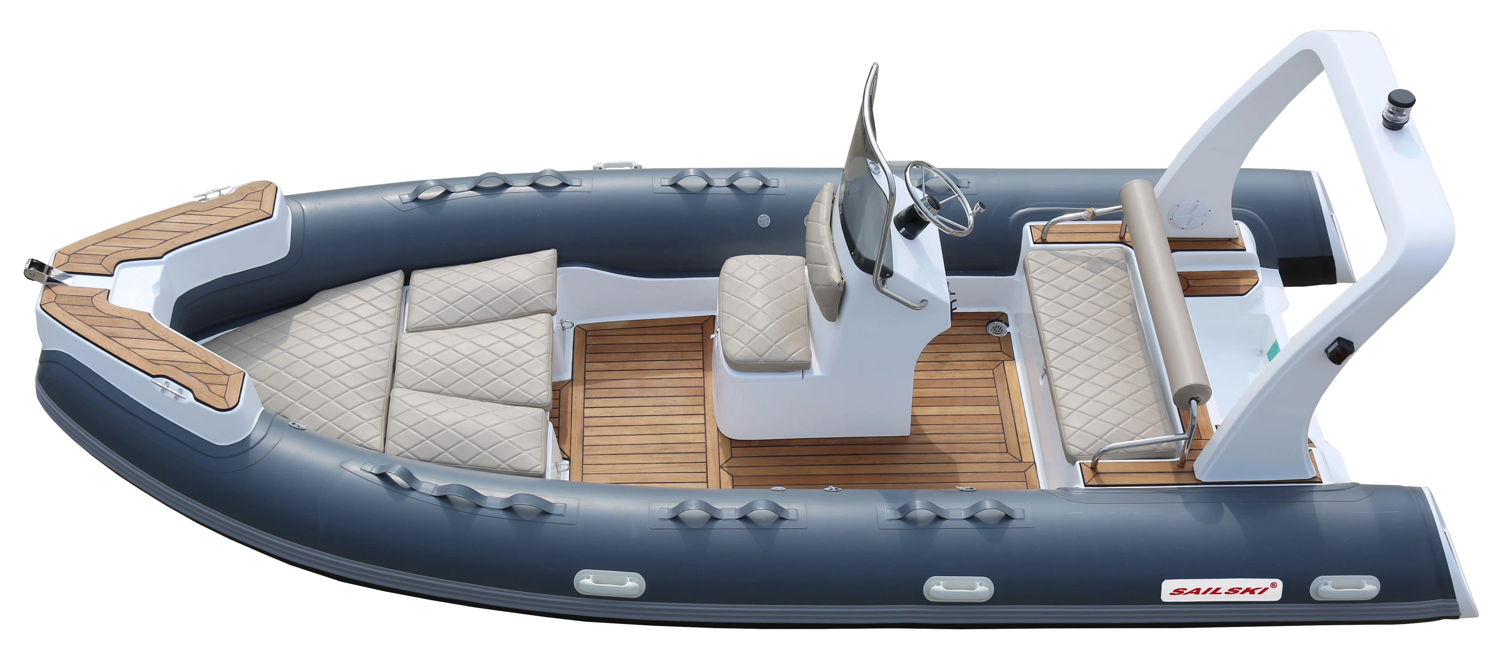 SAILSKI Hypalon rigid inflatable boat 5.5m/18ft, 90hp outboards