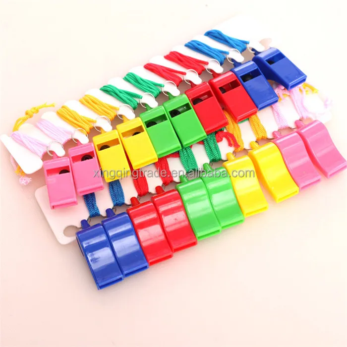 Пластиковый свисток и шнурок для школьного футбола, спортивный свисток для чарлидинга