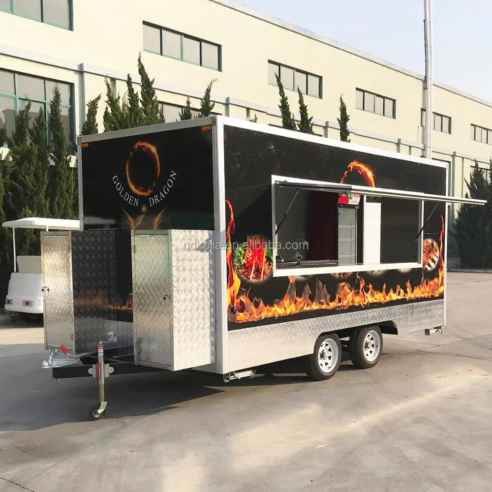 Quick Delivery mobile used food trucks for sale