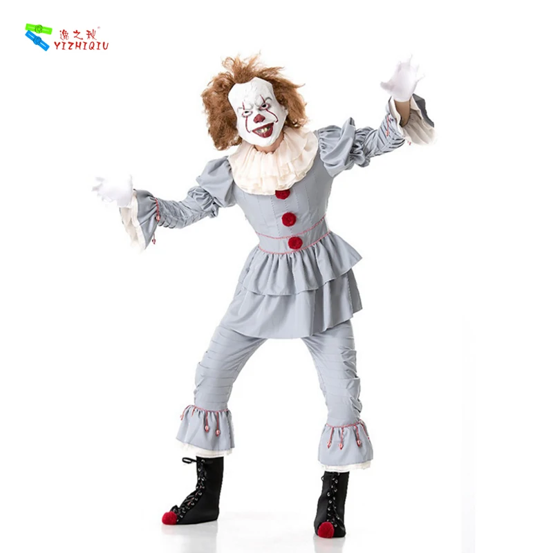 
YIZHIQIU hot sales Killer clown cosplay costume <span style=