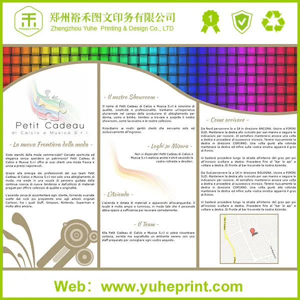 A4 A5 mini flyer creative deisng factory printing advertising sample flyers