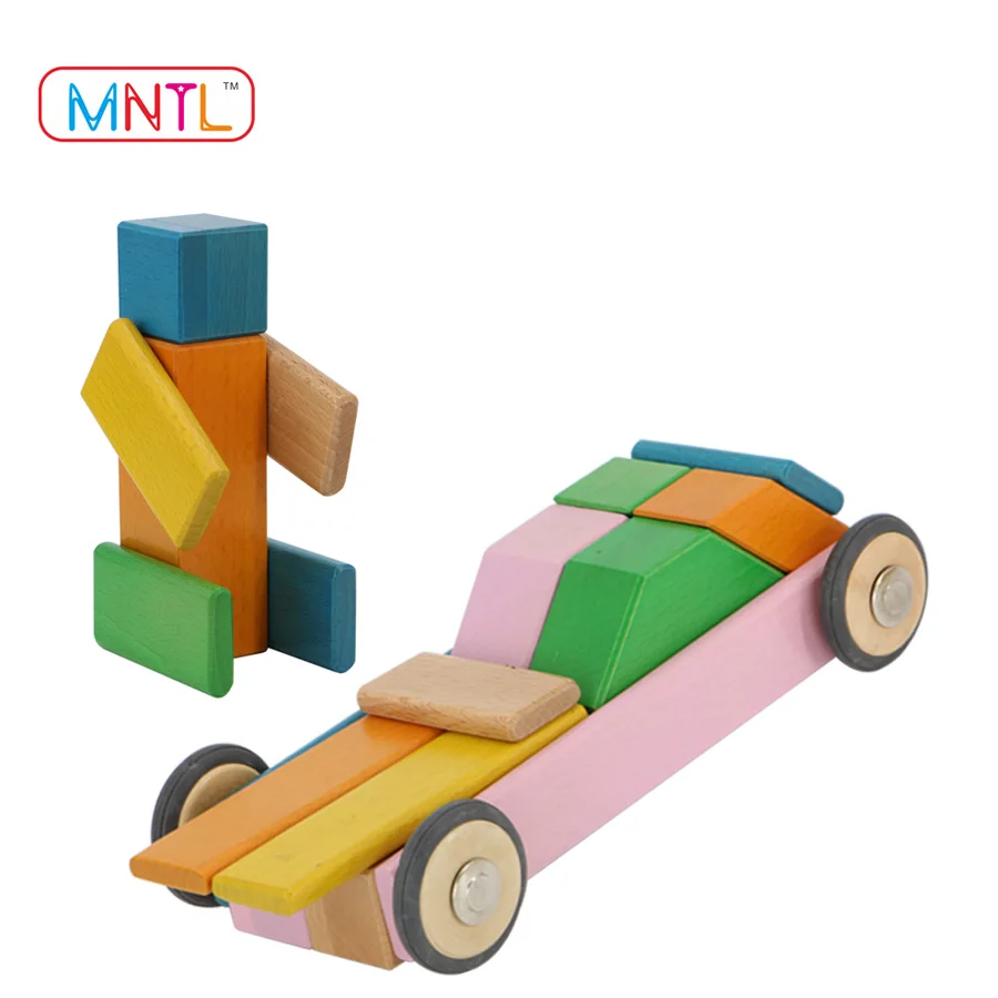 MNTL Educational Magnetic Construction Blocks Puzzle Toy