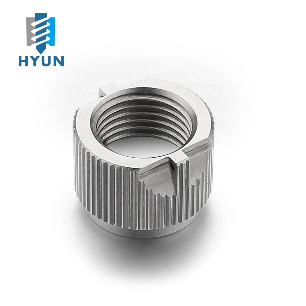 
Special Knurled Round Stainless Steel Rebar Nut 