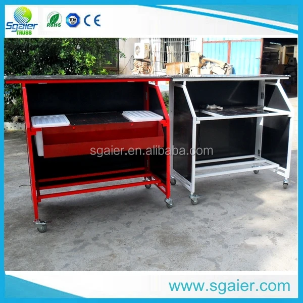 
Mobile bar counter for club and event folding bar counter led bar counter 