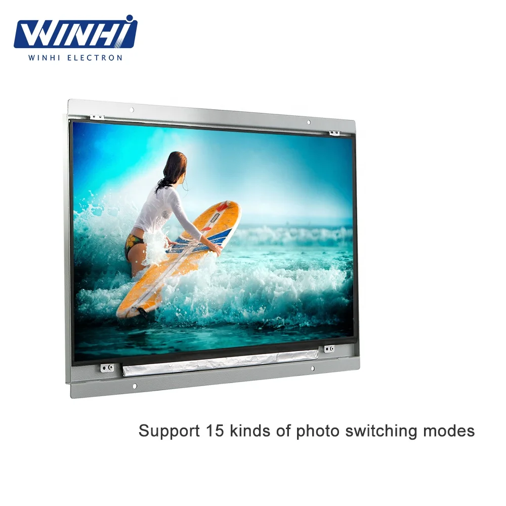 14 inch HD red plastic no led button control flexible very small lcd digital screen price