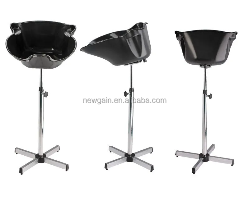KIKI NEWGAIN PP Material Portable Mobile Lavabo m Hairdressing Salon Hair Wash Basin for SALE