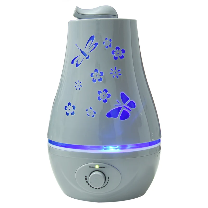 Cool Mist Humidifier Room Double-nozzle Ultrasonic Humidifier Usb Fresh Air/ Humidifier Power Adapter Portable Home Office 3L 4L