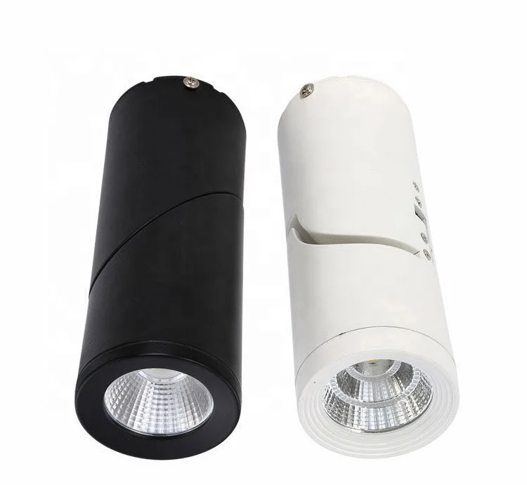 2 years warranty 10w 220v aluminium surface mounted adjustable led ceiling spot light