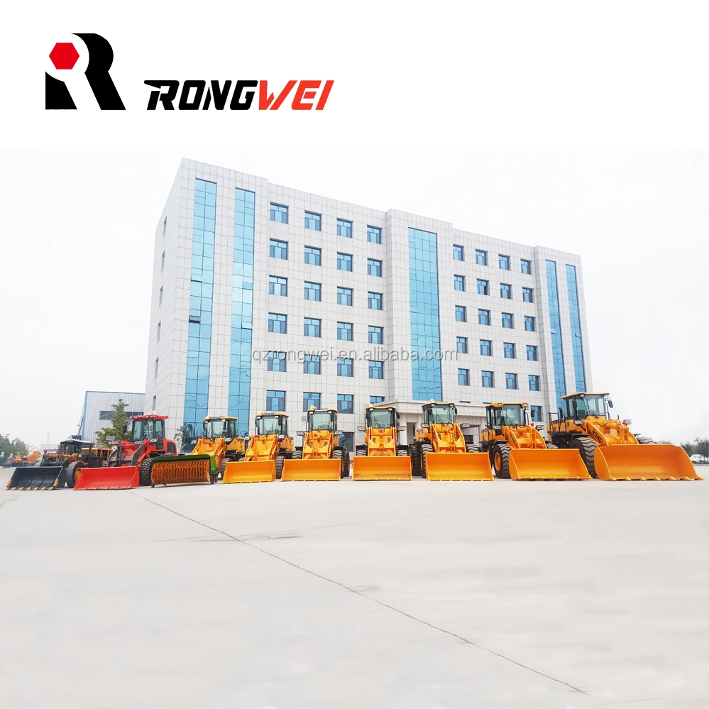 Лидер продаж малогабаритный фронтальный колесный погрузчик марки Rongwei для рынка Европы