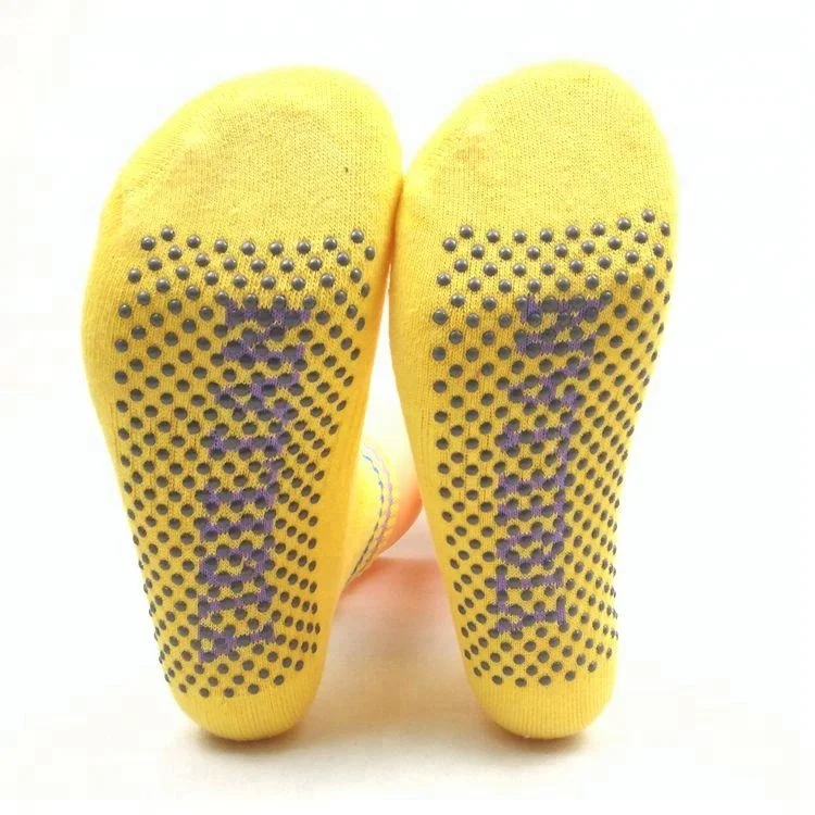 Hot Sell Unisex Half Terry Non Slip Yoga Grip Socks Wholesale