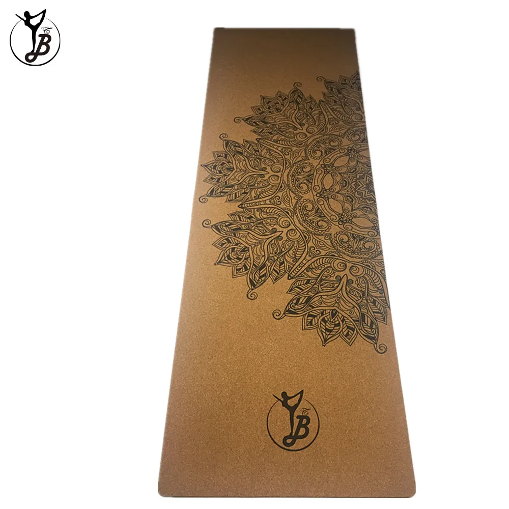 
Amazon top seller 2018 unique pilates reformer cork yoga mat 