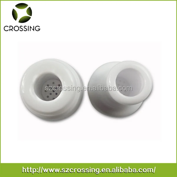 Wholesale Crossing DC dry herb ceramic atomizer no wick no coil ceramic heating chamber weed vaporizer for dry herb. accept OEM.