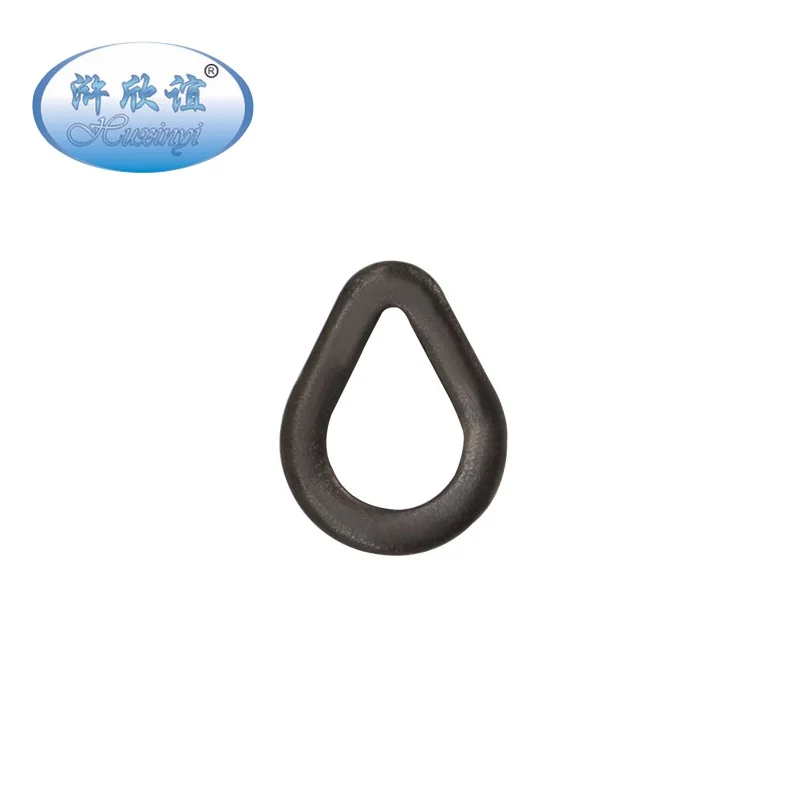 
Pear Rig Rings Carp Fishing Terminal Tackle Quick Change Matt Black Fishing Swivels Accessories 