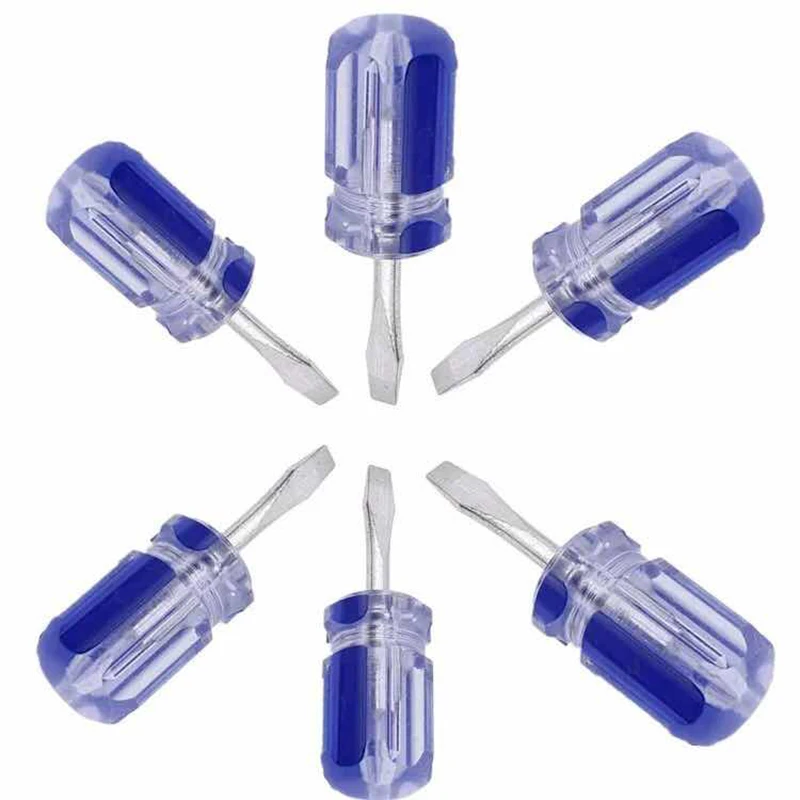 Dual Purpose Short Distance Screwdriver Set Phillips and Slotted Screw Driver Mini Screwdriver Hand Tools
