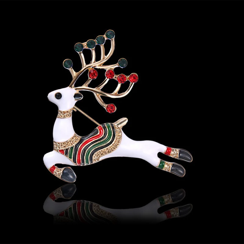 Christmas stocking holiday lapel pin christmas brooch