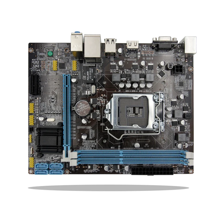 2019 Hot Selling LGA 1155 M-ATX Desktop Motherboard B75 Chipset USB3.0