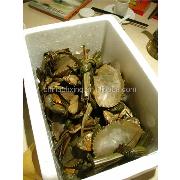 Пенопластовый ящик для транспортировки крабов