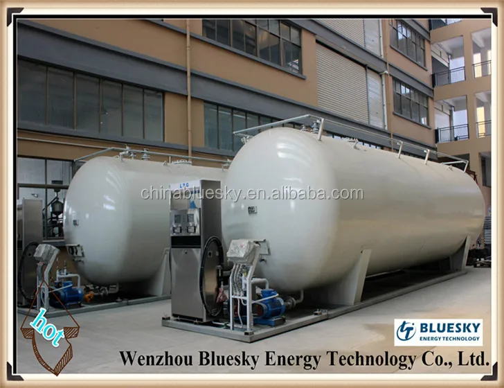 
20cbm LPG storage tank for LPG filling station 