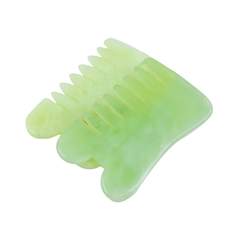 PZ Crystal Facial Scraper Guasha Comb Stone Jade Guasha Board Treatment Board Of Guasha