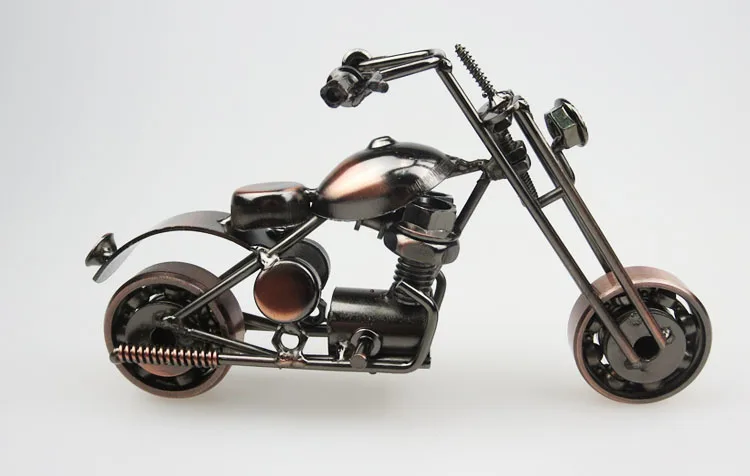 Motorcycle Shape Metal Gift Craft Wholesale Decoration Models