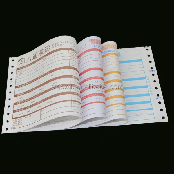 Custom Air Waybill & Express Logistic Courier Waybill Paper Printing Services In China