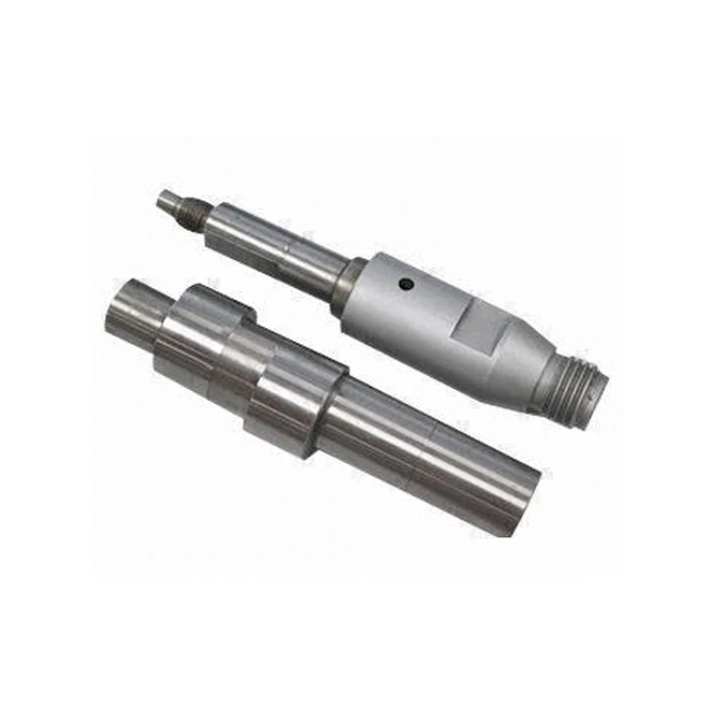 CNC turning custom motor gear flexible threaded linear spline transmission shaft