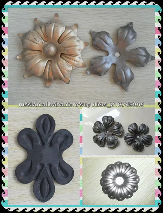 metal flower for garden fence