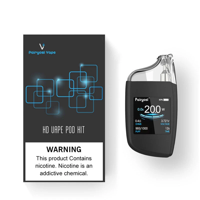 
2019 The 4.0ml Full HD Screen Pod System SE Pod Mod Vape From Pairyosi E Cig Pod 