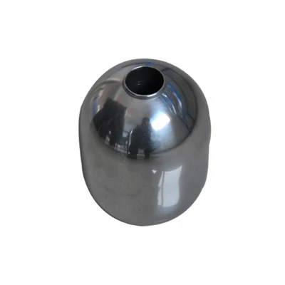 Through-hole stainless steel float